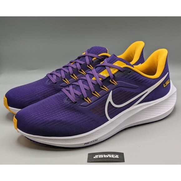 Nike Other - Nike Air Zoom Pegasus 39 LSU Running Shoes Men Size 11 DR1968-500